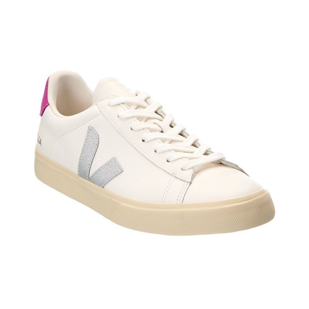 Veja Leather & Suede Sneaker, White